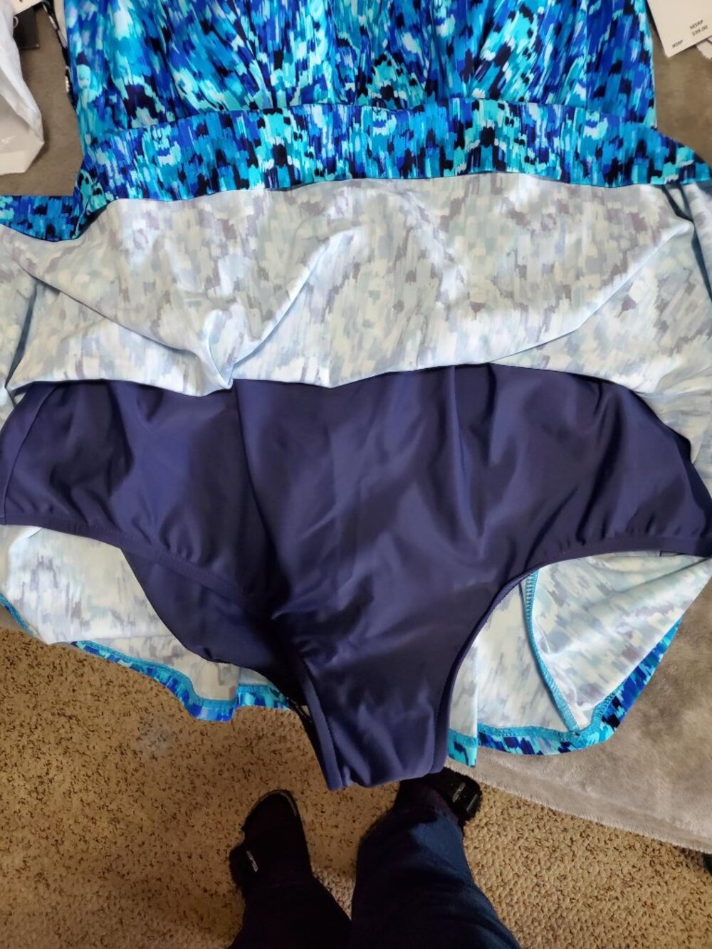 NWT Maxine Swim One Piece Women's Plus 24W - Picture 5 of 9